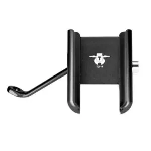 Support Téléphone Moto En Aluminium: Le Style Minimaliste à Portée De Main! Noir