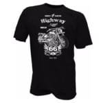 T-shirt Biker Route 66: L’aventure Au Bout De La Route! - s