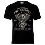 T-shirt Biker Style: Confort Et élégance Sur La Route! s