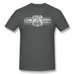 T-shirt Route 66: L’esprit D’aventure Pour Homme Biker! Gris / s