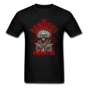 Tee-shirt Bandidos : Liberté Et Confort Pour Les Vrais Bikers!