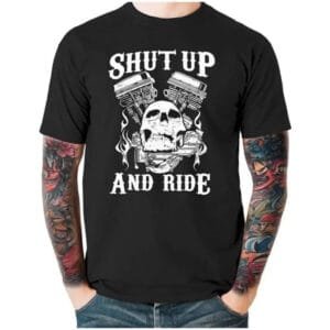 Tee-shirt Moto Américain: La Passion Du Biker à Portée De Main! - s