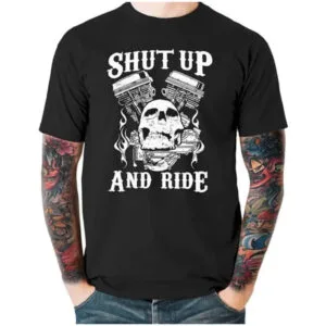 Tee-shirt Moto Américain : La Passion Du Biker à Portée De Main! 3 Tee-shirt Moto Américain: La Passion Du Biker à Portée De Main! - s