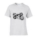 Tee-shirt Moto: Style Et Confort Pour Les Passionnés De Liberté! Blanc / s