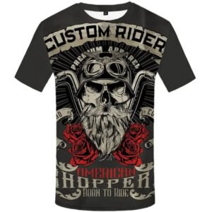 Tee-shirt Moto Vintage: Le Style Ajusté Des Passionnés De Bikers! s