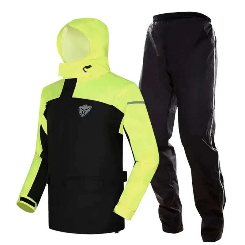Tenue Pluie Moto: Affrontez Les Intempéries En Toute Sécurité! Vert / s