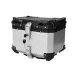 Top Case Moto Universel Chromé: Alliez Style Et Protection! 45l