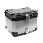 Top Case Moto Universel Chromé: Alliez Style Et Protection!