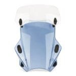 Transformez Votre Conduite Avec Notre Bulle Moto Stylée Et Protectrice! - Bleu & Blanc