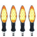 Transformez Votre Conduite Avec Notre Clignotant Moto à Led éclatant! 4 Pièces