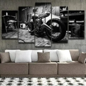 Transformez Votre Intérieur Avec Notre Tableau Vintage Moto Unique !