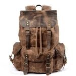 transformez votre style avec notre sac a dos moto vintage intemporel marron sac 450 1