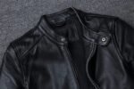 Veste Biker En Cuir Mi-saison : élégance Et Confort Optimal !