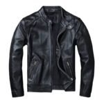 Veste Biker En Cuir Mi-saison : élégance Et Confort Optimal !