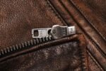 veste biker en cuir vintage camel marron elegance au quotidien vestes pour homme 558 1