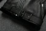 Veste Biker En Fourrure Noire : Alliez Style Et Confort !