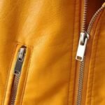 veste biker femme jaune osez le soleil et la confiance vestes pour femme 906 1