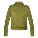 veste biker femme kaki lallie mode audacieux et sophistique vestes pour femme 391 1