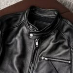 veste biker homme elegance et audace avec notre cuir blazer slim 476 1