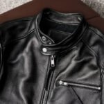 Veste Biker Homme: élégance Et Audace Avec Notre Cuir Blazer Slim!