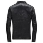 Veste Biker Homme: élégance Et Confort En Simili Cuir Motard!