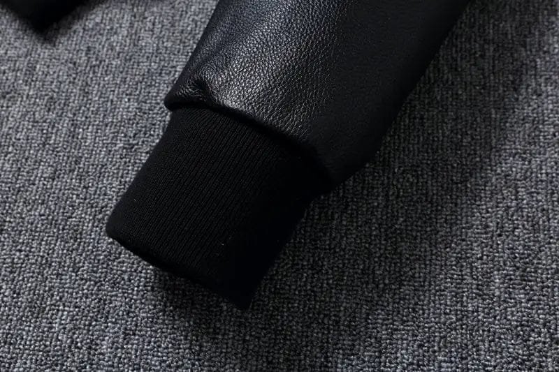 Veste Biker Homme: élégance Vintage En Cuir Type Pilote Militaire!