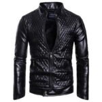 Veste Biker Homme En Simili Cuir: Osez Le Style Audacieux! Noir / s