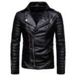 veste biker homme en simili cuir style audacieux et confort ultime noir m vestes 728 1