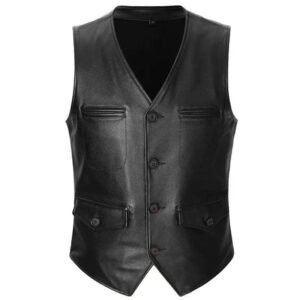 Veste Cuir Sans Manche Pour Homme : Style Et Confort Biker Ultime !
