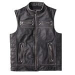 Veste En Cuir Moto : élégance Et Confort Pour Le Motard Moderne!