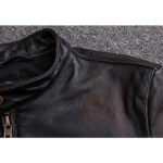 Veste En Cuir Vintage Homme: élégance Intemporelle Et Style Audacieux!