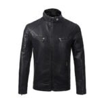 Veste Simili Cuir Homme: élégance Robuste Pour Toutes Occasions! Noir / m