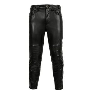 vivez ladrenaline avec notre pantalon de moto en cuir ultra confort s jean homme 399 1