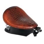 Vivez L’aventure Avec Notre Selle Solo En Cuir Marron Pour Moto !